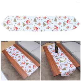 Table Cloth Christmas Runner Lace Dining Room Decor Printed Placemats Printing