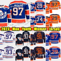 #97 Connor McDavid 2023 Heritage Classic hockey jersey #29 Leon Draisaitl Wayne Gretzky Evander Kane Ryan Nugent-Hopkins Zach Hyman Cody Cec