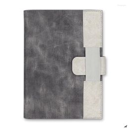 10pcs/lot Business Gift Multi-function Notebook With Magnetic Buckle Office Cover Custom Logo