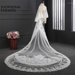 Bridal Veils Arrival 3.5 Metre Veil 2023 Sluier Wedding Accessories Edding With Comb Veu Noiva