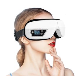 Eye Massager Electric Eye Massager With Heat Vibration Bluetooth Music Massage Relax Glasses DC Eyes Care Device 231214