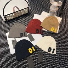 Designer Beanie Hat for Women Men Cashmere Skullcap Beanies Luxury Hat Printed Fashion Winter Cap Thermal Knit Multicolour Winter Outdoor Thicker Accessories