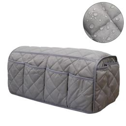 Storage Bags Multi Pockets Waterproof Sofa Armrest Organiser For Phone Book Magazines TV Remote Control Couch Chair Arm Rest Cov218K