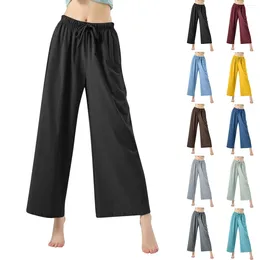 Women's Pants Casual Premium Cotton Blue Women Legging Sweatpants Skin Friendly Jogger Trousers For