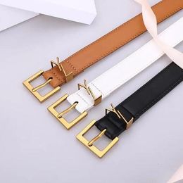 Ceinture Designer Belts for Women Men Belt Genuine Leather 3 C M Width High-quality Multiple Styles with No Box Optional S