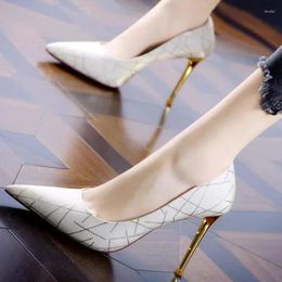 Dress Shoes Women's Fashion Sexy High Heels Pointed Stiletto Korean Style Wedding Lightweight Casual Party Pumps Tacon De Aguja