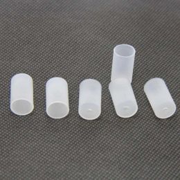Silicone Mouthpiece Cover Silicon Drip Tip Disposable Clear Rubber Test Tips Cap Individually Package For Cola Bottle Can Mini MAX CUP BJ