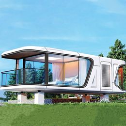 Galvanalized Frame Warehouse Light Container Modular Prefab House prefab house Steel Structure space capsule Purchase Contact Us