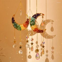 Garden Decorations Crystals Suncatcher Sun Catcher High Quality Natural Crystal Clouds Amethyst Rose Quartz Suncatchers