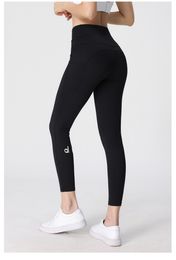 AL Women Leggings Yoga Pants Push Ups With Pockets Fitness Legging Soft High Waist Hip al Lift Elastic Sports Pants 9057