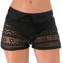 set Bikini Bottom High Waist Swimsuit Bottom Women Briefs Lace Hollow Out Swimwear Bottom Solid Cheeky Bikini Bottoms Swim Trunks