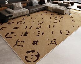 Wholesale Living Room Carpet Full Study Office Carpet Stain-Resistant Wear-Resistant Crystal Velvet Table Carpet