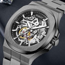 Automatic Sport Custom Montre Squelette High Quality Skeleton Mechanical Watches for Men