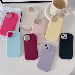 Plain Metal Candy Colors Cases For iPhone 15 14 13 12 11 Pro Max X XR XS Shockproof Protective Soft TPU Cover Phone Case 400pcs