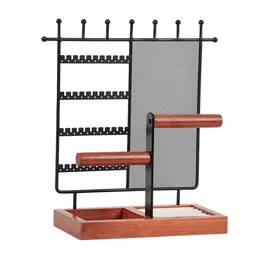 Jewelry Pouches Display Stand Rack Earrings Rings Pendants Holder For Shopping Mall Live Broadcast Living Room Bedroom Shop