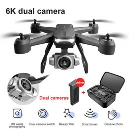 Accessories V14 2022 New Mini Drone 6k Profession Hd Wide Angle Camera Wifi Fpv Drone Dual Camera Height Keep Drones Camera Helicopter Toys