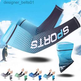 Sleevelet Arm Sleeves Summer Sunscreen Arm Sleeve Cuff UV Sun Protection Running Cooling Sleeves Cover Men Women Long Gs Outdoor Cycling FishingL231216