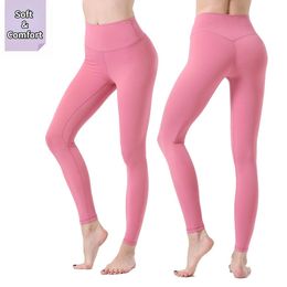 T-Shirt 2023 New Sport Pants Fiess High Waist Yoga Legging Comprehensive Training Jog Sport Pant Soft Plus Size Seamless Leggings