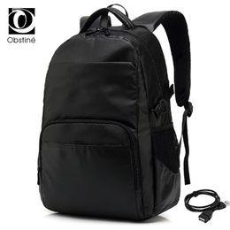 Black Backpack Male for Travel Backpacks for Men Waterproof Business Back Pack Bag Laptop Bagpack Men Bookbag Large219p