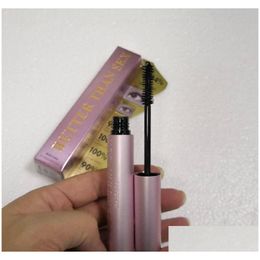 Nail Polish Black Mascara Pink Aluminum Tube 8Ml Long-Lasting Cring Lengthening Thick Drop Delivery Health Beauty Art Dh7Gf