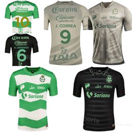 Santos Laguna 23 24 Soccer 3 Ismael Govea Jersey 23 Raul Lopez 10 Juan Brunetta 6 Alan Cervantes 7 Harold Preciado 7 PRECIADO Football Shirt Kits Uniform Club Team