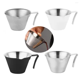 Mugs Stainless Steel 304 Extraction Cup Espresso Measuring Small Milk With Scale