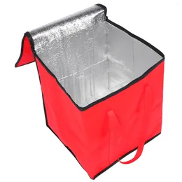 Dinnerware Large Carrier Bags Portable Cooler Heat Preservation For Bento Pizza Cake Storage Insulation Shopping