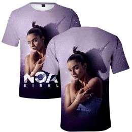 Singer Noa Kirel 3D Print Oversized T Shirt Women Men Boys Girls Summer O-neck Short Sleeve Funny Tshirt Graphic Tees Streetwear