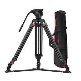 Holders Miliboo MTT609A Professional Photography 3 Sections Tripod Stand Aluminium Alloy for Canon Nikon Sony DSLR Cameras Camcorders