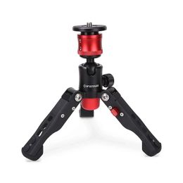 Holders IFOOTAGE Portable Tabletop Mini Tripod Mount with 360° Degree Rotatable BallHead Quick Release Platform Max Load 17.6 lbs