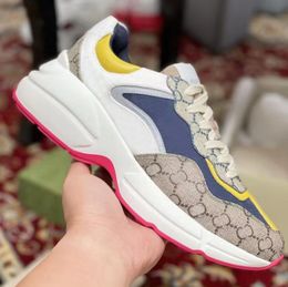 Designer shoes Casual Shoes luxury Sneakers Multicolor Sneakers Beige Men Trainers Vintage Chaussures Ladies casual leather Shoes Sneaker size 36-45