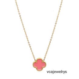 Designer Van Clover Bracelets Van Clover necklace Jewellery for woman necklace chains 14K Gold Plated Valentines Day engagement ornaments suitabl
