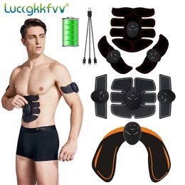 Full Body Massager Electric Muscle Stimulator EMS Wireless Buttocks Hip Trainer Abdominal ABS Fitness Slimming 231215