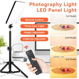 Material Led Video Light Photo Studio Kits Professional Photography Lighting Dimmable Lighting Panel Studio Photo for Tiktok Live Stream