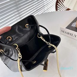 bucket bags designers bags women soft leather shoulder daily handbags Textures Evening Crossbody Bag Chain