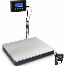 Household Scales Scale 360lb Stainless Steel Heavy Duty Postal with TimerHoldTare Digital for PackagesLuggagePost Office 231215