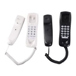 Telephones HCD3588 Fixed Landline Wall Telephone Portable Mini Phone Hanging for Home Office el Spas Centre 231215