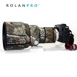 Suits Rolanpro Lens Clothing Camouflage Coat Rain Cover for Canon Ef 200mm F/1.8 L Usm Lens Protective Sleeve Guns Case Dslr Lens Bag