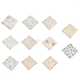 Blankets C9GB Portable Cotton Swaddle Blanket Baby Floral Print Muslin Diaper