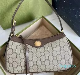 2023 Designer small bag Luxury handbag tote canvas Genuine Leather double flap Womens men Designer wallet Crossbody clutch chain Shoulder bags