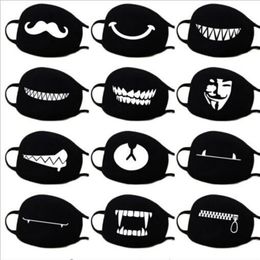 Cotton Dustproof Mouth Face Mask Anime Cartoon Lucky Bear Women Men Muffle Face Mouth Masks GB887304V