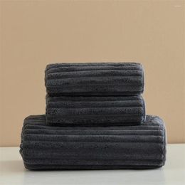 Towel High Weight Absorbent Coral Fleece Face Luxury Bath Set For Kids Adults Soft Fluffy Travel-friendly 74 X