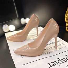Dress Shoes Sexy Nude Pointy Party Wedding Shoes Basic Light Mouth Slim High Heels Shoes Women's Single Shoes Fashion Simple Shoes Women's Shoes 231216