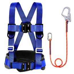 Climbing Harnesses High Altitude Work Safety Harness Half Body Safety Belt Rope Suit Outdoor Climbing Electrician Construction Protective Equipment 231215