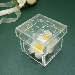 Boxes Personalized Wedding Ring Bearer Box Acrylic Ring Box Wedding Ring Box Ring Holder Clear Acrylic Box Proposal Box Engagement Box