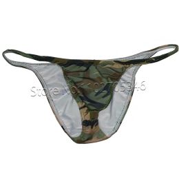 Camouflage Men Pouch Briefs Underwear Short Pants Bikini Mini Slip Pour Homme Fitting Jersey