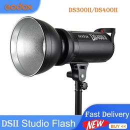 Material Godox Ds300ii Ds400ii 220v/110v Studio Flash Light Photo Strobe Light for Studio Video Recording and Photography