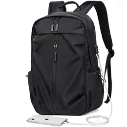 Backpack Men's 40 L Large Capacity Computer Travel Fashion Trend Design High Quality Student Schoolbag 184