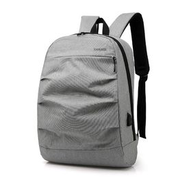 new mens and womens backpack korean leisure fashion computer bag large capacity mens middle school student usb backpack3016