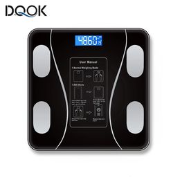 Body Fat Scale Smart Wireless Digital Bathroom Weight Composition Analyzer With Smartphone App Bluetoothcompatible 240103